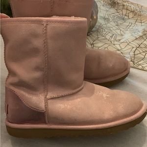 Metallic Pink Ugg boots